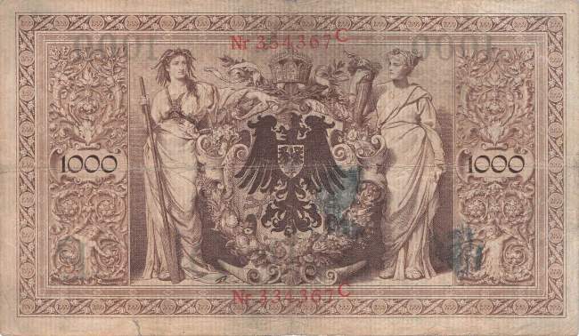 1000 Mark 1909 P/C ro.39